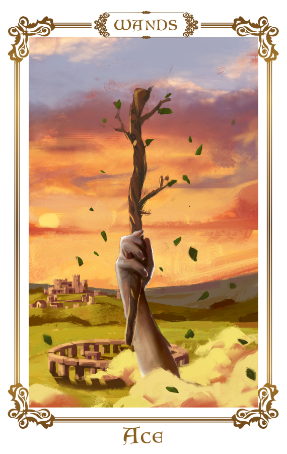 1 Ace of Wands rc large