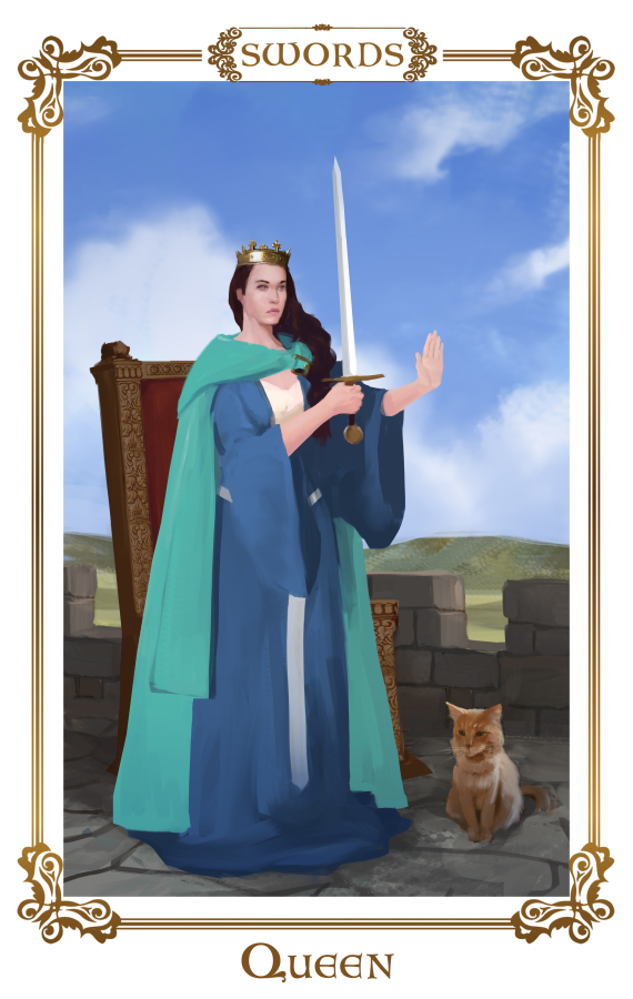 13 - Queen of Swords rc large