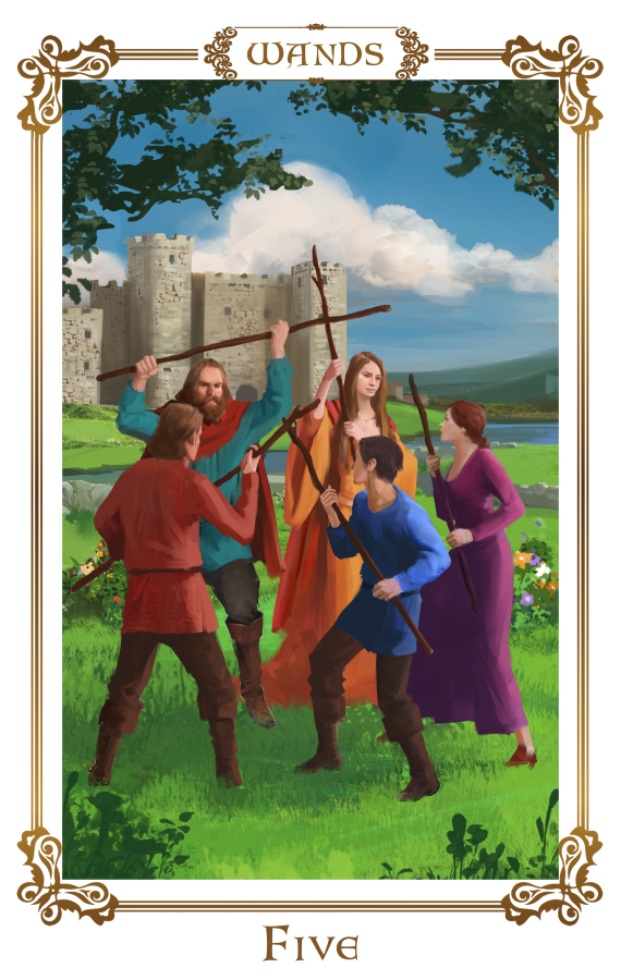 5 Five of Wands rc large