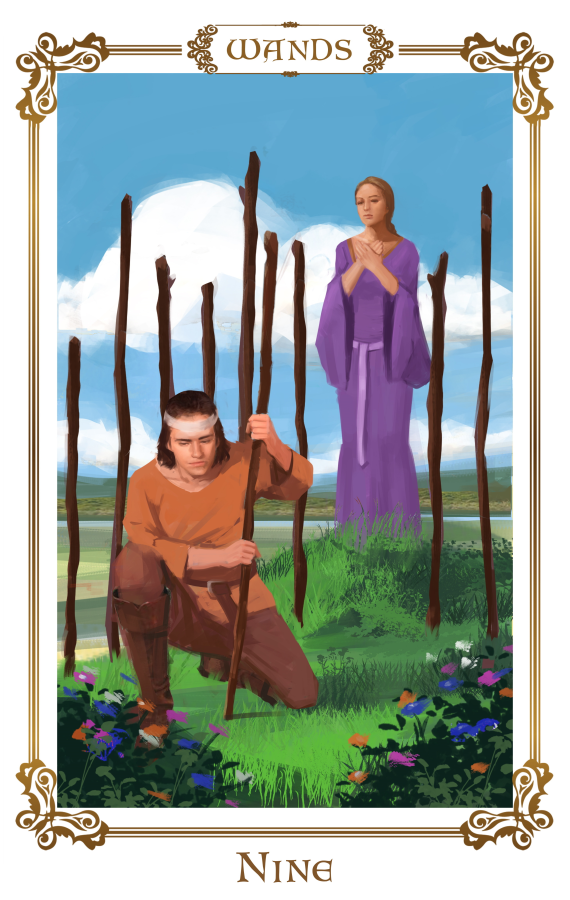 9 Nine of Wands rc large