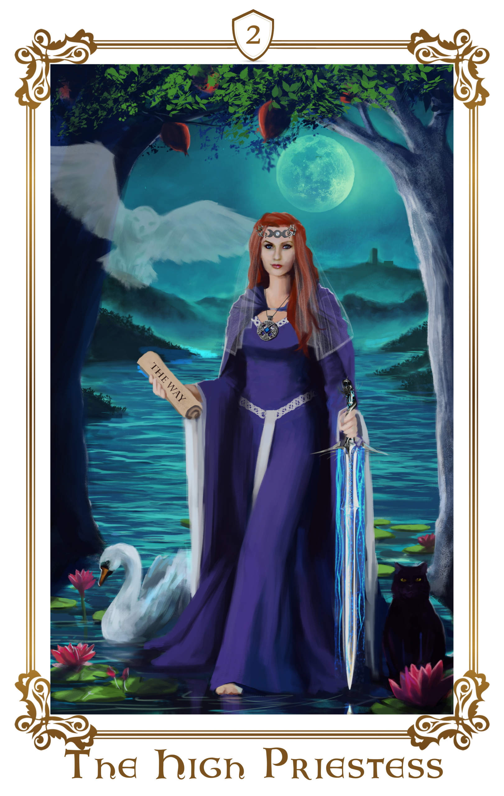 2 High Priestess golden eyes extra buildings rc